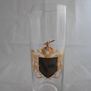 Vintage Federal "Camelot" Drink Pitcher, No Handle, Clear, Drinkware/Barware